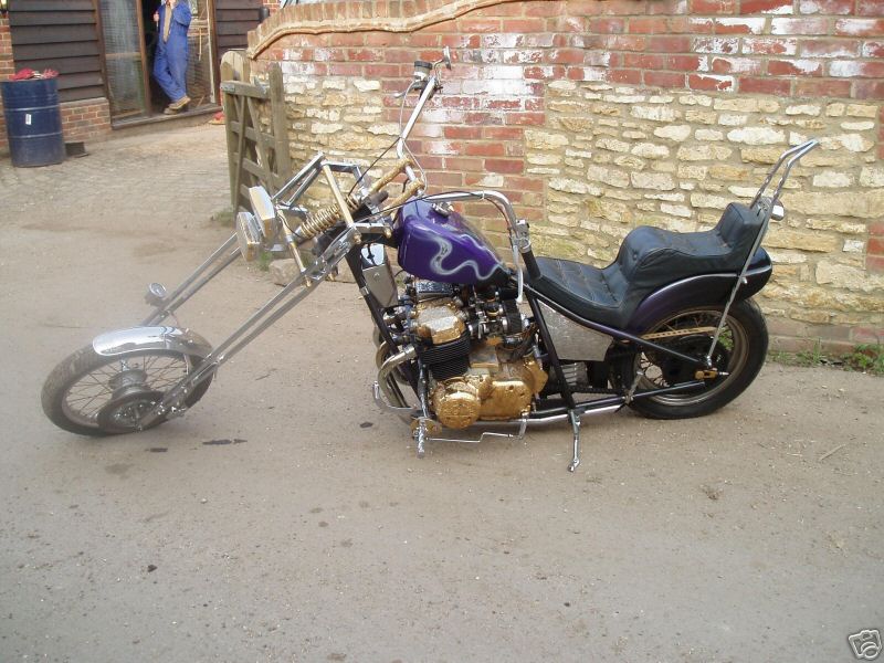 honda goldwing chopper