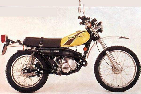 1980 Cheap Used Motorcycles Kawasaki KE 125