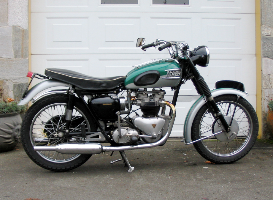 Vintage Triumph Motorcycle 44