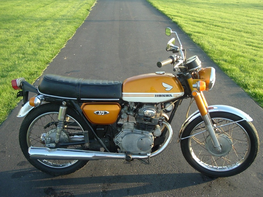 Honda cb175 motorcycle #1